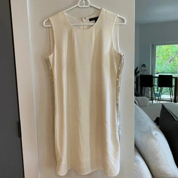 BCBG Onyx Beaded Side-Panel Dress - Picture 6 of 8